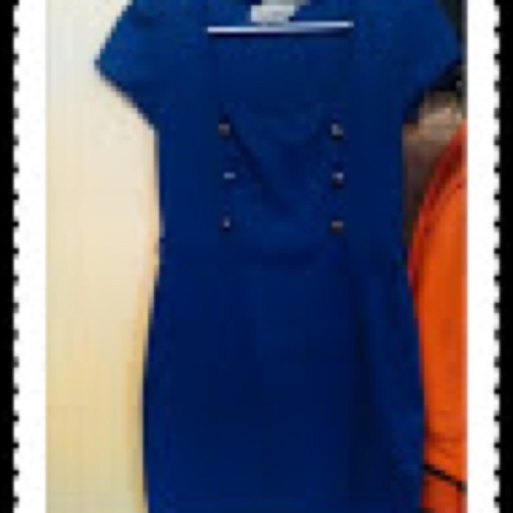 Women’s blue dress